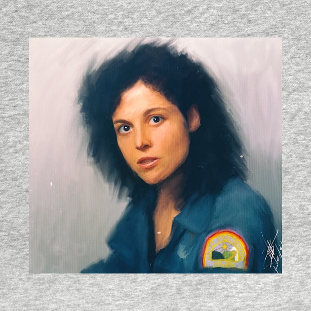 Ellen Ripley by Fallenzeaphine